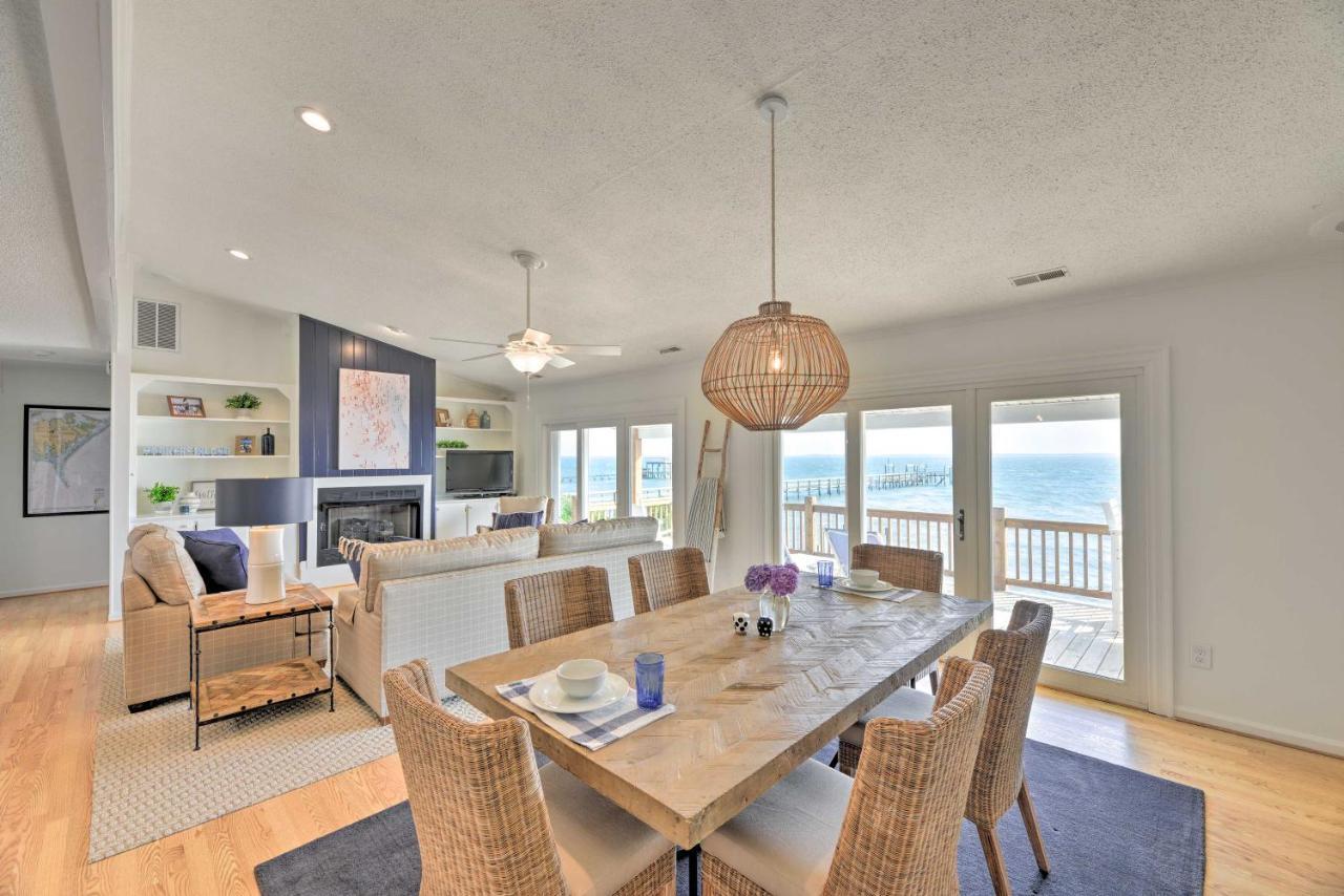 Waterfront Harkers Island Home Sunset View And Dock Εξωτερικό φωτογραφία