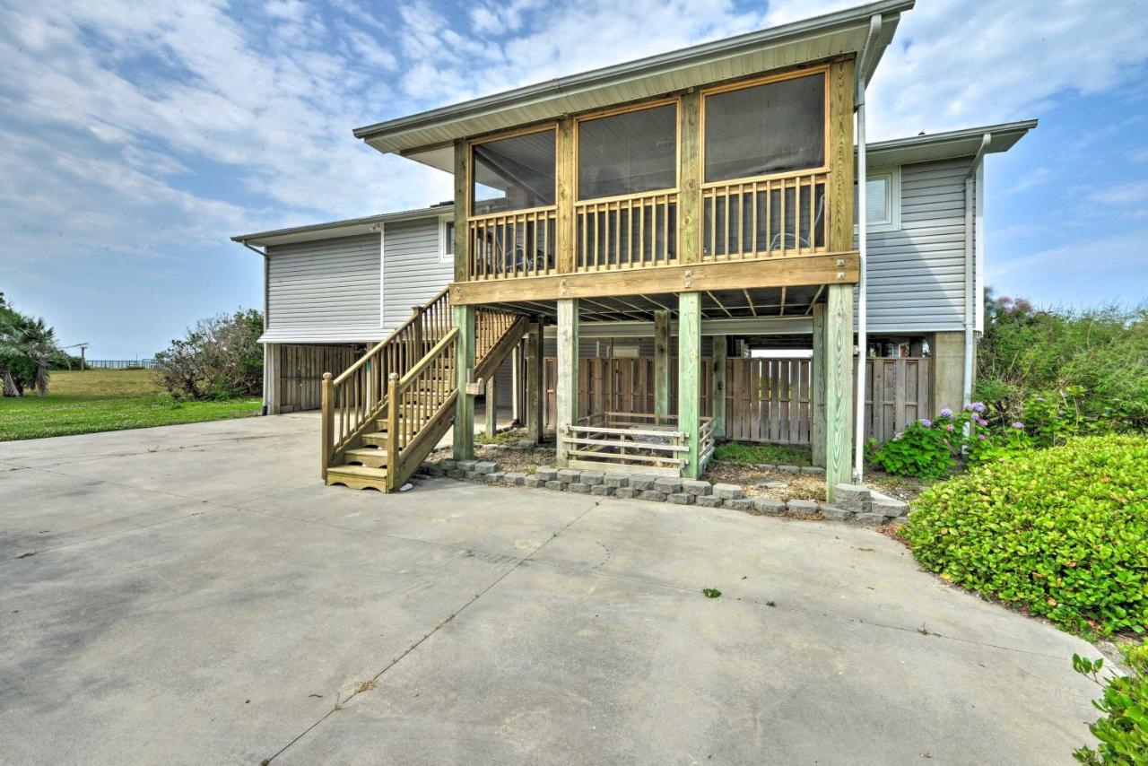 Waterfront Harkers Island Home Sunset View And Dock Εξωτερικό φωτογραφία